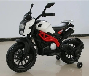 Moto électrique pour enfants à batterie 12V, jouet à roulettes <span class=keywords><strong>2022</strong></span>, tricycle musical à 3 roues pour garçons et filles - Product Image 5