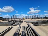 Bâtiment industriel en structure métallique pour entrepôt et atelier