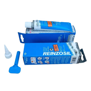 320 70ml Mastic silicone neutre gris haute température, adhésif et scellant résistant pour l'automobile - Product Image 6