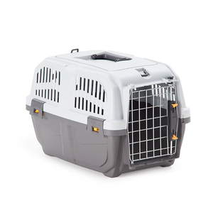 Fast Delivery Fashion Airline Approved Portable PP Large Air Travel Kennel on Wheels Pet Dog Cat Carrier <b>Crate</b> Cage - Product Image 2