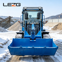 Direktvertrieb 4x4 Diesel-Lader Mini-Radlader mit Individueller Farbgebung CE-Zertifiziert für Landwirtschaft und Bauwesen