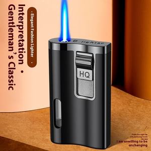 Accendino leggero e compatto antivento in metallo Anti-scoppio con incisione Laser personalizzata all'ingrosso del produttore - Product Image 2