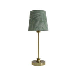 Lámpara de Mesa LED de Tela, Inalámbrica, para Restaurante, Bodas, con Pantalla de Tela Personalizable, Altura Ajustable de 30-40 cm - Product Image 1
