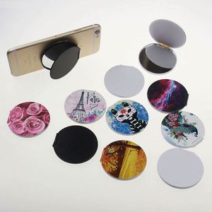 Wholesale Free Custom logo Cell Phone Stand Grip with Mirror As Promotional <b>Gift</b> - Product Image 2