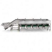 Hoog-efficiënte sorteermachine voor kiwi's, aardappelen, courgettes, tomaten, komkommers, uien, noten, fruit en groenten.