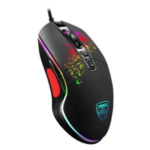 Chất lượng cao 7D lập trình Chuột chơi game RGB 7600dpi có dây USB eSports Máy nghe nhạc Chuột chơi game cho game thủ - Product Image 3