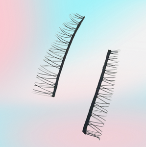 Korea Auto <b>Lash</b> Fine Wispy Strip <b>Lashes</b> IW B 16 1 Soft Naked Eye Look OEM ODM Custom Brand Factory Foreign Trade Export - Product Image 1