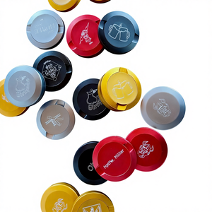 شعار النقش بالليزر المعادن ، CNC بالقطع Snus يمكن للتبغ ، كيس نيكوتين ، صندوق قصدير من الألومنيوم مخصص - Product Image 1