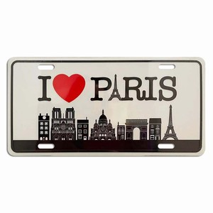 <span class=keywords><strong>France</strong></span> Vintage Plaques D'<span class=keywords><strong>immatriculation</strong></span> Paris Ville Décoratif En Métal <span class=keywords><strong>Plaque</strong></span> De Voiture Signe Auto Tag En Aluminium <span class=keywords><strong>Plaque</strong></span> D'<span class=keywords><strong>immatriculation</strong></span> 6X12Inch Nouveau Cadeau De Voiture - Product Image 4