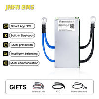 ANT BMS 20S 60V 130A-220A LiFePO4 18650 Battery FR-4 PCB Board 1.6mm Balance BT E-Motorcycle OEM Logo & UART