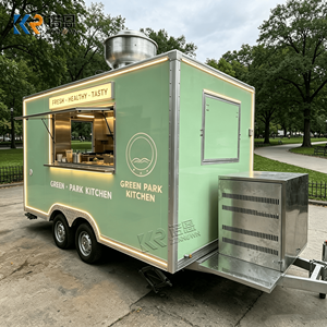 Food Truck Ristorante Completamente Attrezzato, Carrello Mobile per Fast Food, <span class=keywords><strong>Container</strong></span> Cucina Commerciale per Attività di Ristorazione - Product Image 5
