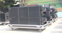 LA-212 Sistema de Sonido Line Array Dual de 12 Pulgadas, Equipo de Sonido Activo y Pasivo, Altavoz Profesional de Audio