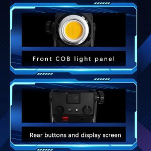 Lumière vidéo COB 250W pour éclairage <span class=keywords><strong>photographique</strong></span> en studio, photo et vidéo, <span class=keywords><strong>effet</strong></span> stroboscopique en direct - Product Image 4