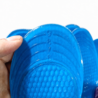 Semelle intérieure en gel absorbant les chocs, semelle intérieure de travail robuste, semelle intérieure anti-fatigue industrielle pour travaux sur sol en béton toute la journée