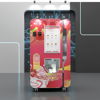 Máquina Expendedora Automática de Helados para Venta a Agencias, Máquina Expendedora Comercial de Helados Suaves para Red de Distribuidores Regionales