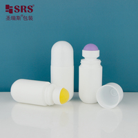 Bouteille à bille en plastique anti-fuite grande capacité pour déodorant et massage soulageant la douleur