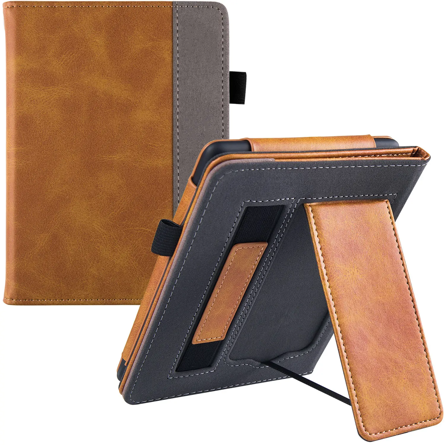 Custom Leather Kindle Paperwhite Case With Holder Magnetic Pencil Kickstand Hard For Ipad Mini 6 Pro Air 5 Cases