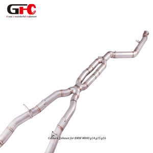 Tubo de Escape Valvetronic Catback para BMW M840 G14 G15 G16 GFC 2019-2024, Silenciador para Sonido de Auto Deportivo - Product Image 5