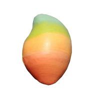 Ballon publicitaire géant gonflable en forme de mangue dégradée, modèle personnalisé pour la promotion des vergers, des fermes, des festivals et la décoration extérieure