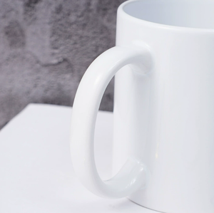 Taza de Café de Cerámica Blanca para Sublimación, Taza con Logotipo Personalizado por Transferencia de Calor para Oficina, Hogar, Regalo de Boda - Product Image 5