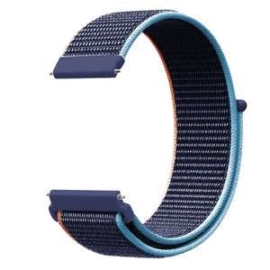 Bracelet en Nylon 20mm 22mm pour <span class=keywords><strong>Garmin</strong></span> <span class=keywords><strong>Venu</strong></span> SQ <span class=keywords><strong>2</strong></span> 2s Forerunner 645 Bracelet de Montre Intelligente Bracelet pour <span class=keywords><strong>Garmin</strong></span> Vivoactive 3 4 Bande - Product Image 2