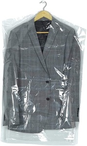 กระเป๋าสะพายไหล่มีรูสำหรับเสื้อผ้า,ถุงเก็บฝุ่นชุดคลุมพลาสติกใสนำกลับมาใช้ใหม่ได้ - Product Image 3