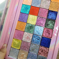 Personnaliser Single/Palette de fard à paupières cosmétiques Candy Aurora Multichrome Duochrome Palette de fard à paupières Make Up