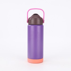 Wholesale Solid Color Stainless Steel Insulated Cup with Space Pot Handle Children's <b>Portable</b> <b>Vacuum</b> Tumbler - Product Image 2