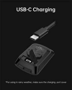 Ordinateur de vélo GPS XOSS G2+ avec écran LCD de 2,2 pouces, sans fil, BLE, étanche IPX7, capteur ANT, rechargeable, compteur de vitesse, odomètre - Product Image 4