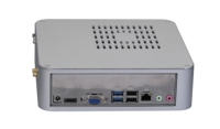 Mini PC portable ELSKY HD4009 Barebone 2026, processeur Kaby Lake 7e génération I3-7100 Dual Core, DDR4 Max 16 Go, ordinateur personnel, chipset H110