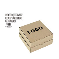 Boîte à pizza pliable en carton ondulé avec doublure en carton, faible MOQ, personnalisable 36*36*4.5cm, impression de marque OEM/ODM HuiLong PS-007