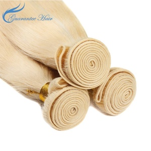 Paquetes de Cabello Rubio 613 al por Mayor, Extensiones de Cabello Humano Virgen Brasileño 613 con Cierre de Encaje HD - Product Image 4