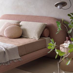 Cama Matrimonial <span class=keywords><strong>de</strong></span> Lujo Nórdica Moderna Zayshine, <span class=keywords><strong>de</strong></span> Terciopelo, 1.8 Metros, Tamaño Grande, Modular, para Apartamento, Hotel, Villa, Cama Doble Suave - Product Image 3