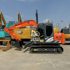 En stock, promotion : Mini-excavatrice sur chenilles Hitachi ZX70 d'occasion, 7 tonnes, faible nombre d'heures, haute qualité japonaise, modèles ZX70 ZX75 ZX120 ZX130 - Product Image 2
