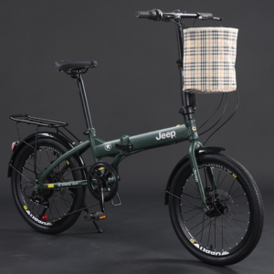 Jeep bicicletta pieghevole <span class=keywords><strong>con</strong></span> freno a disco cambio cambio da 20 pollici portatile ultraleggera adulto maschio e femmina studente bicicletta-Seri - Product Image 1