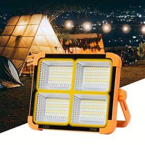 โคมไฟฟลัดไลท์ LED พลังงานแสงอาทิตย์สำหรับตั้งแคมป์ทำงานกลางแจ้ง ABS ราคาดีจากประเทศจีน - Product Image 3