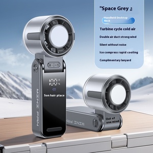 Quạt làm mát bán dẫn cầm tay tốc độ cao bốn cấp độ, nhỏ gọn, gấp gọn được, dùng ngoài trời, gia dụng, bằng nhựa, sử dụng cổng USB năm 2025 - Product Image 6