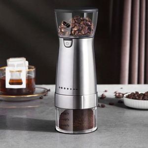 Molino de Café Eléctrico Portátil USB de Fácil Personalización, Mini Molinillo de Granos de Café Electrónico Automático con Cable - Product Image 3