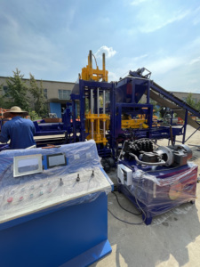 Fully Automatic QT5-15 Brick Making <strong>Machine</strong> South Africa <strong>6</strong>-inch Hollow Concrete <strong>Block</strong> <strong>Machine</strong> for <strong>Cement</strong> Raw Material Production - Product Image 3