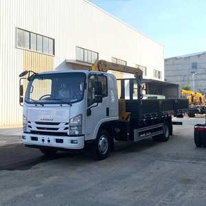 ผู้ส่งออกมืออาชีพจากจีน ISUZ 700P 4X2 รถเครนขนาดเล็ก SQS125 5 ตัน 4 บูม แบบเทเลสโคปิก สำหรับตลาดรัสเซีย - Product Image 2