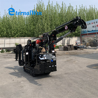 Mini-grue sur chenilles de 3 tonnes de fabrication chinoise, grue araignée avec certificat CE