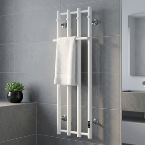 Sèche-serviettes électrique haute puissance à séchage rapide, grande capacité, séchoir à serviettes de salle de bain en forme d'échelle - Product Image 1