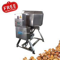 Ligne de production de machines à enrober les cacahuètes au sucre de grande capacité pour les châtaignes, les noix, les amandes