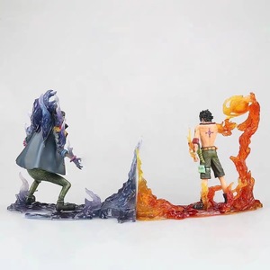 Figuras de Anime de <span class=keywords><strong>One</strong></span> <span class=keywords><strong>Piece</strong></span> DXF, Showdown of Abilities, Portgas D. Ace vs. D. Teach, Juguetes de Moda - Product Image 4