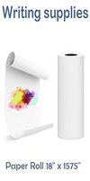 Rollo de Papel para Colorear Ecológico Anti-Encrespamiento para Niños, Papel para Pintar DIY para Caballete, Papel para Dibujar en Escritorio
