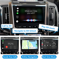 Decodificador Multimedia Inalámbrico Apple CarPlay Android Auto para Toyota Crown S220 ARS220 AZSH20 AZSH21 GWS224 2018-2021