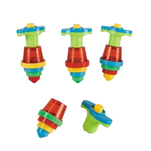 Juguete de Trompo LED para Niños, Set de 12 Trompos de Batalla con Luces Intermitentes, Divertidos Recuerdos para Fiestas de Cumpleaños, Juguete de Plástico - Product Image 2