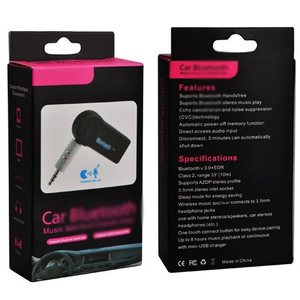 BT Transmetteur Récepteur Audio Adaptateur Sans Fil Voiture 3.5MM Audio Stéréo Musique Audio Adaptateur - Product Image 5