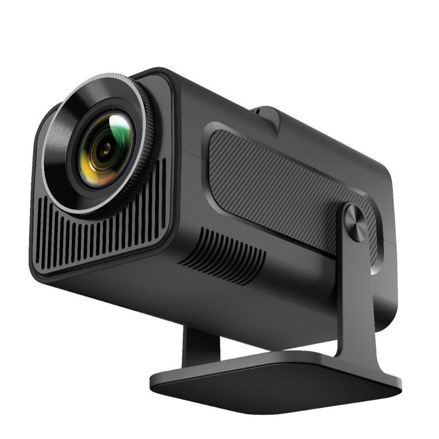 Mini Android Smart Projector 4K Support WiFi 6 Auto Keystone 180 Degree Rotating Portable Projector Wireless Screen Mirroring