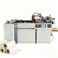 Machine à plastifier entièrement automatique de 540 mm pour livres scolaires, magazines, boîtes cadeaux, papier d'art, film thermique BOPP